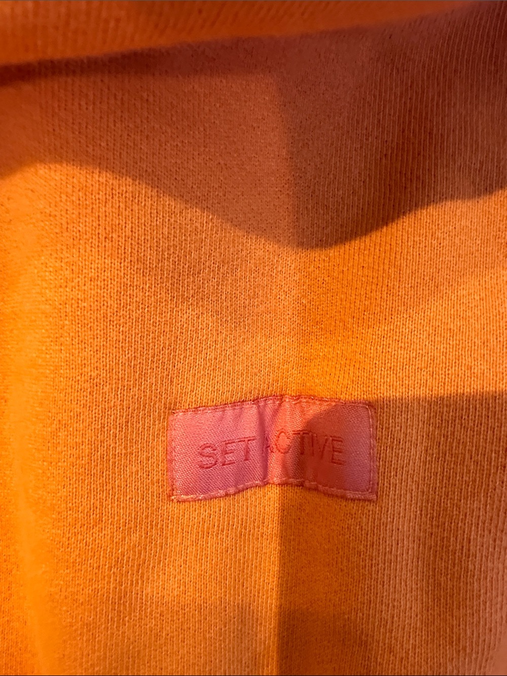 SET Active Orange Women's Hoodie Pullover - Picture 3 of 4